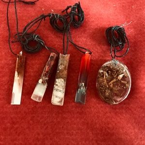 🍂☃️2 for $15!☃️🍂HANDMADE Jewelry Set: Dipped